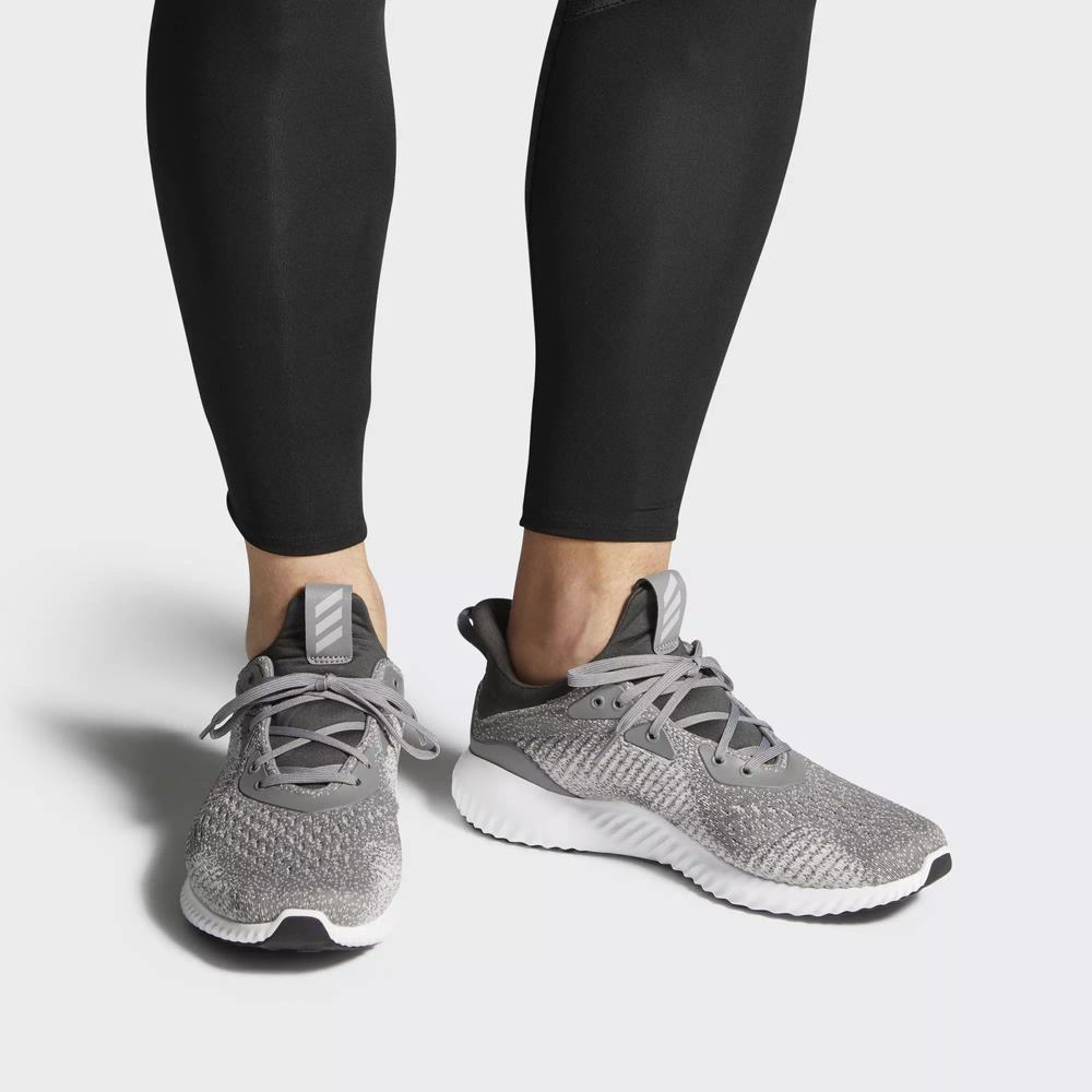 Adidas Alphabounce EM Deportivos Grises Para Hombre (MX-43414)